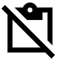 Content Paste Off Icon from Sharp Line - Streamline Material Set