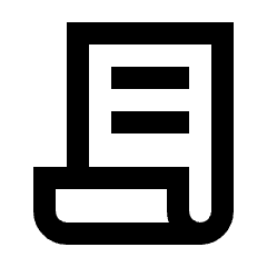 Contract Icon from Sharp Line - Streamline Material Set