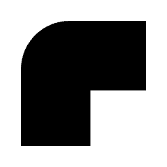 Corner Round Fill Icon from Sharp Fill - Streamline Material Set