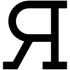 Cyrillic Alphabet Icon from Sharp Remix Set