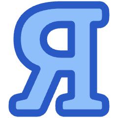 Cyrillic Alphabet Icon from Plump Duo Set