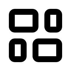 Dashboard 2 Icon from Rounded Line - Streamline Material Set