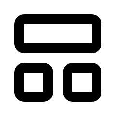 Dashboard 4 Icon from Rounded Line - Streamline Material Set