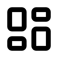 Dashboard Icon from Rounded Line - Streamline Material Set