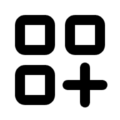 Dashboard Customize Icon from Rounded Line - Material Pro Set
