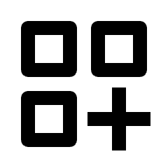 Dashboard Customize Icon from Outlined Line - Material Pro Set
