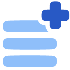 Data Add Icon from Plump Flat Set