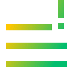 Data Alert Icon from Sharp Gradient Set