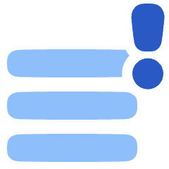 Data Alert Icon from Plump Flat Set