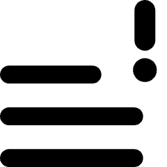 Data Alert Icon from Core Solid Set