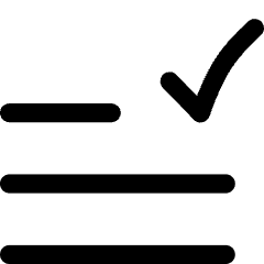 Data Check Icon from Flex Line Set