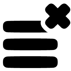 Data Error Icon from Plump Solid Set