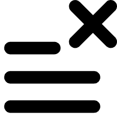 Data Error Icon from Core Solid Set