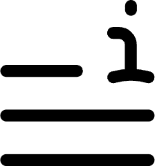 Data Info Description Icon from Flex Line Set