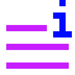 Data Info Description Icon from Sharp Neon Set