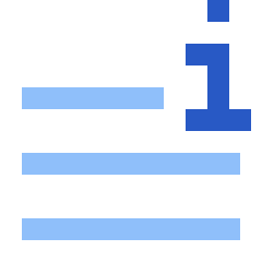 Data Info Description Icon from Sharp Flat Set