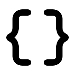 Data Object Icon from Rounded Line - Material Pro Set