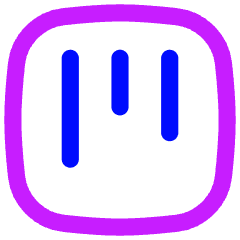 Database View Kanban Icon from Flex Neon Set