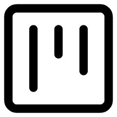 Database View Kanban Icon from Core Line Set