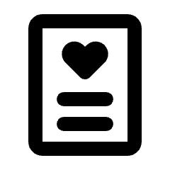 Diagnosis Icon from Rounded Line - Material Pro Set