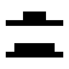 Distribute Bottom Fill Icon from Sharp Fill - Material Pro Set