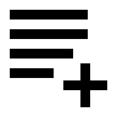Docs Add On Fill Icon from Sharp Fill - Streamline Material Set