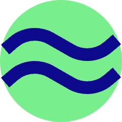 Double Tilde Icon from Sharp Pop Set
