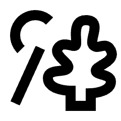 Draw Collage Icon from Sharp Line - Streamline Material Set