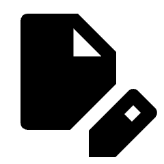 Edit Pdf Fill Icon from Outlined Fill - Streamline Material Set