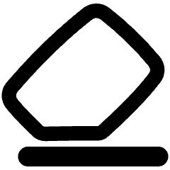 Eraser Icon from Plump Remix Set