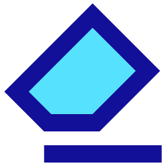 Eraser Icon from Sharp Pop Set