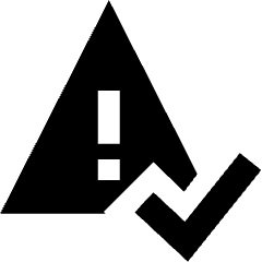 Error Checking Icon from Sharp Solid Set