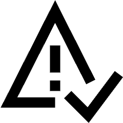 Error Checking Icon from Sharp Line Set