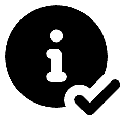 Fact Check Alt Fill Icon from Rounded Fill - Streamline Material Set