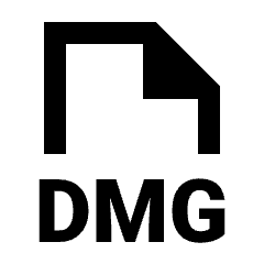 File Dmg Icon from Sharp Line - Streamline Material Set