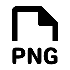 File Png Icon from Rounded Line - Streamline Material Set