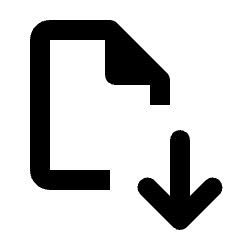 File Save Icon from Rounded Line - Streamline Material Set