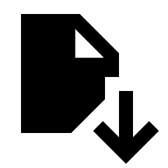 File Save Fill Icon from Sharp Fill - Streamline Material Set