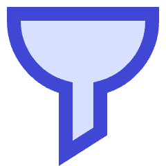 Filter 1 Icon from Sharp Duo Set