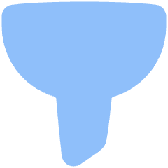 Filter 1 Icon from Plump Flat Set