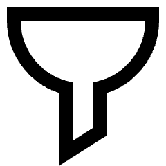 Filter 1 Icon from Sharp Line Set