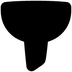 Filter 1 Icon from Plump Solid Set