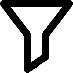 Filter 2 Icon from Micro Line Set