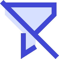 Filter Off Disable Icon from Sharp Duo Set