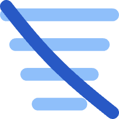 Filter Sort Off Disable Icon from Flex Flat Set