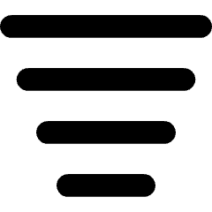 Filter Text Icon from Flex Solid Set