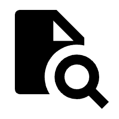 Find In Page Fill Icon from Outlined Fill - Streamline Material Set