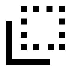 Flip To Back Icon from Sharp Line - Material Pro Set