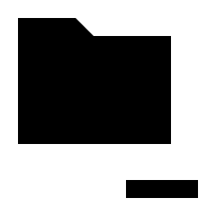 Folder Subtract Fill Icon from Sharp Fill - Streamline Material Set