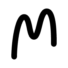 Font Handwritten Fill Icon from Rounded Fill - Streamline Material Set